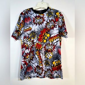 OH SNAP! 80s 90s Pop Art Vintage Comic Book T-Shirt by Drill Clothing - Men’s S